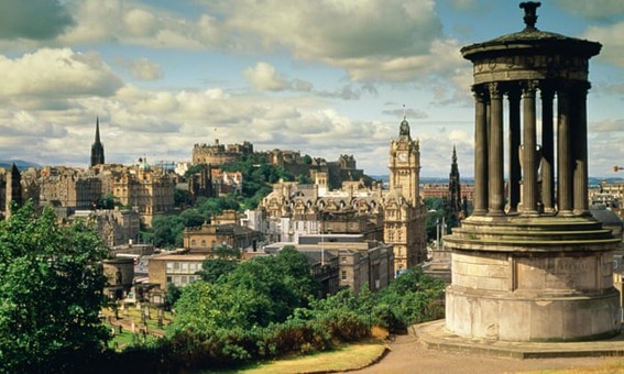 View across Edinburgh